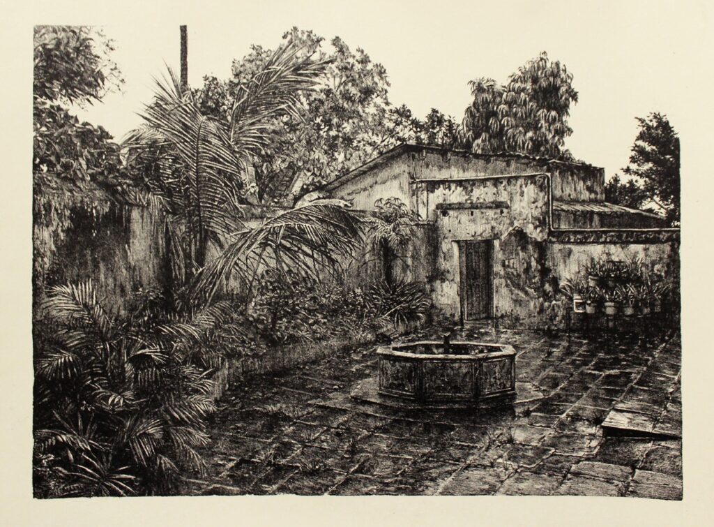 Después de la Lluvia, by Michael Weiss, 2019, lithograph on paper