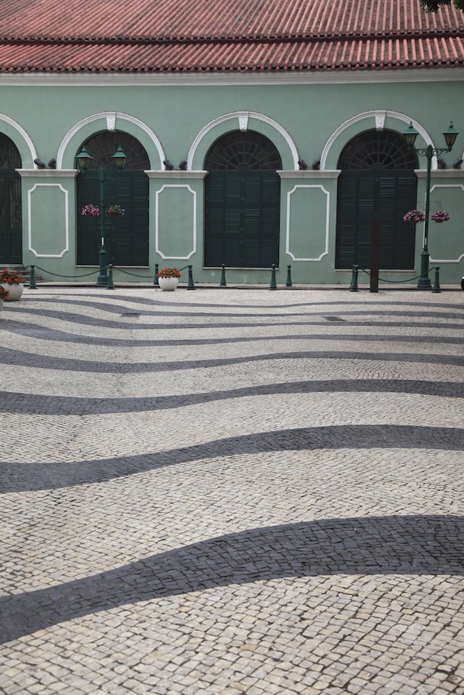 Iconic Portuguese Cobblestone Streets, by Wendy Connett, 2013, photograph