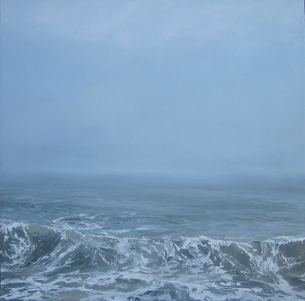 Crest I, by Annie Wildey, 2013, Oil on canvas