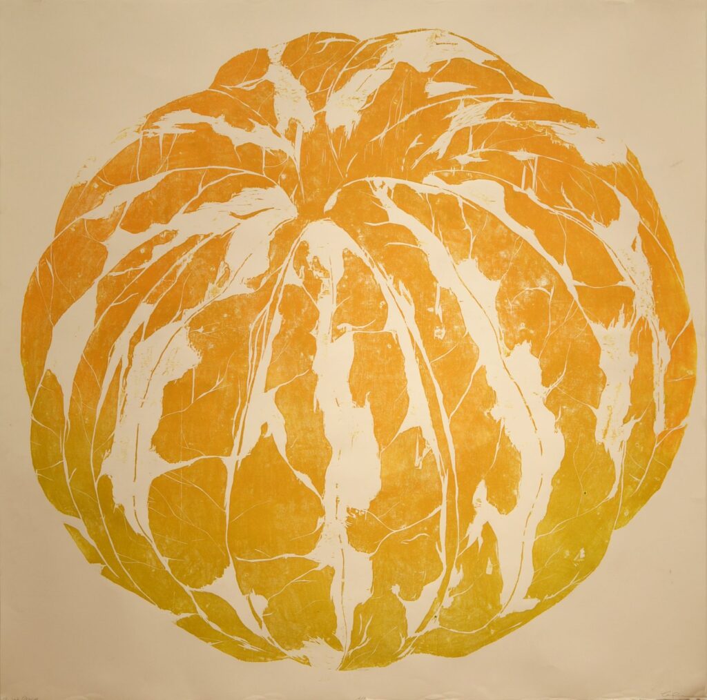 Peeled Orange, by Ruonan Yan, 2016