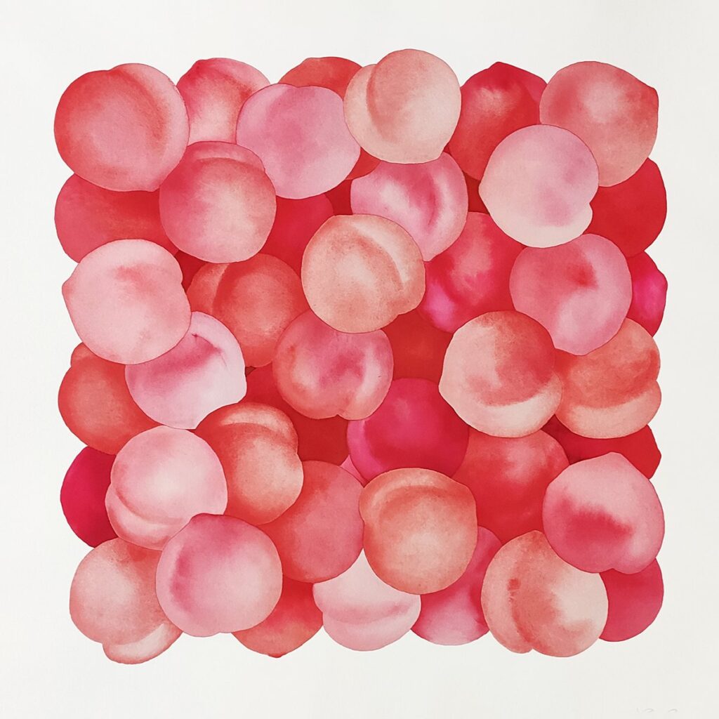 Untitled, by Ruonan Yan, 2020, watercolor on paper
