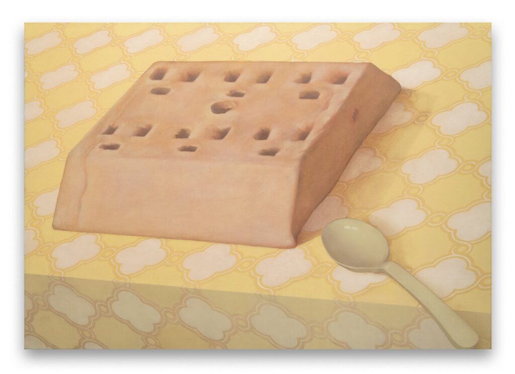 Dessert Course, by Shangkai Kevin Yu, 2014, Oil on canvas