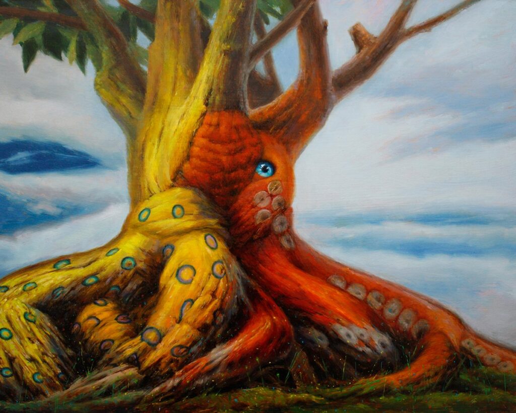 Metamorphosis, by Kim Zack, 2021, oil on canvas