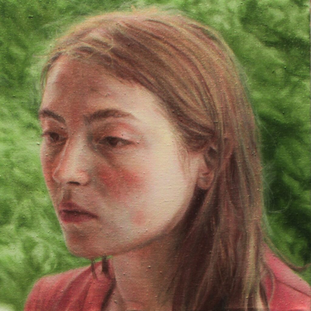 Vika, by Gabriel Zea, 2014, Oil on canvas