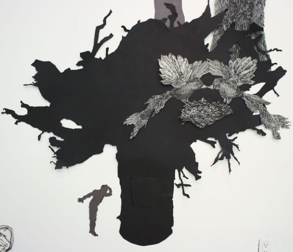 Upside Down Tree, by Aliene de Souza Howell, 2012