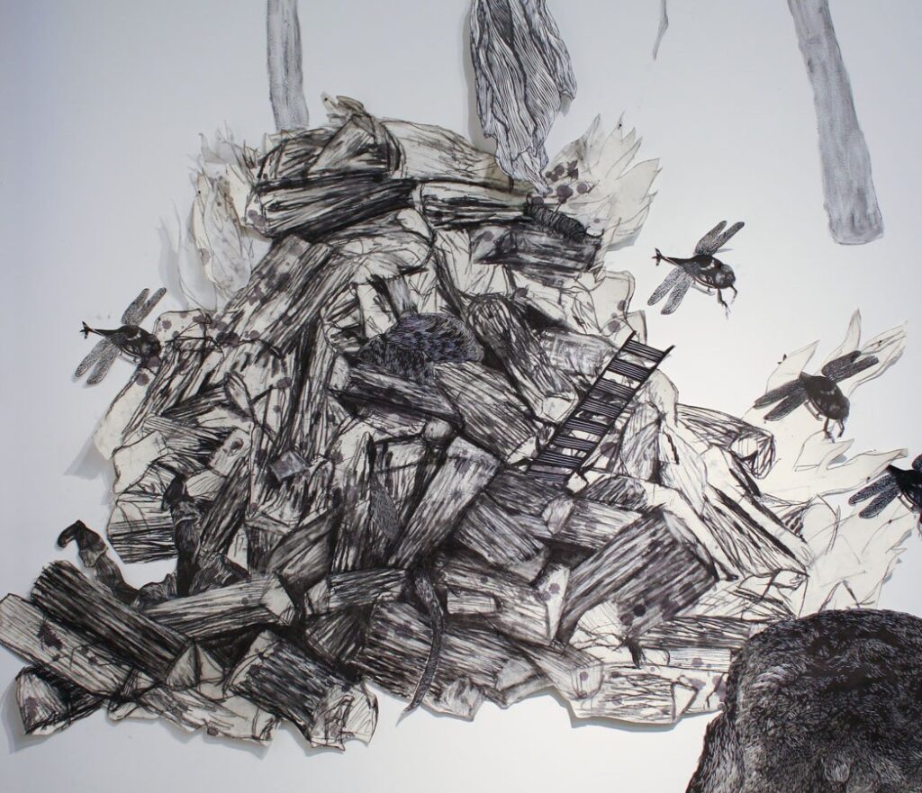 Tennessee Fire, by Aliene de Souza Howell, 2012