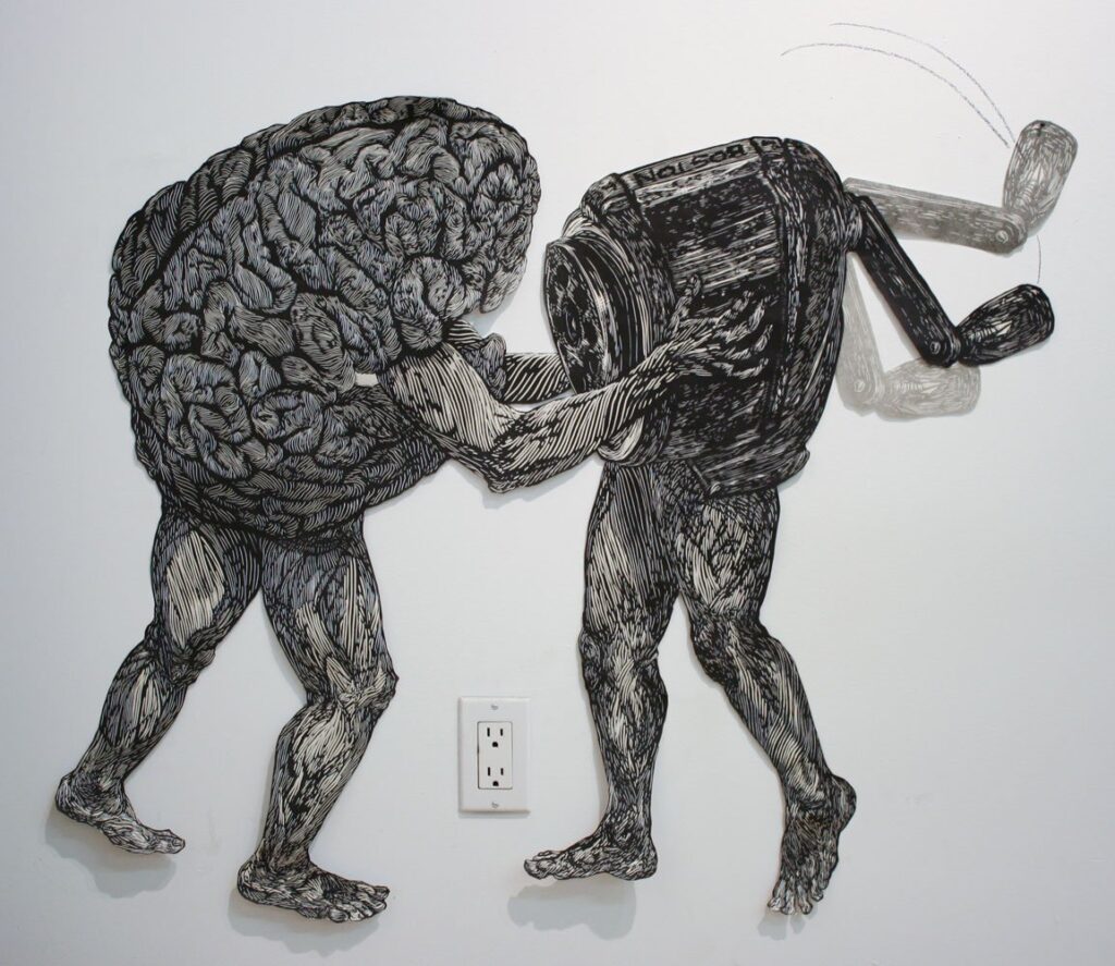 by Aliene de Souza Howell, 2012, Pencil Sharpener, 2012. Lincout