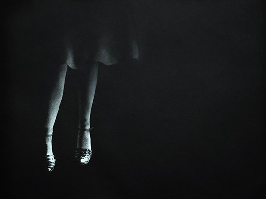 Untitled, by James Adelman, 2014, Charcoal on paper