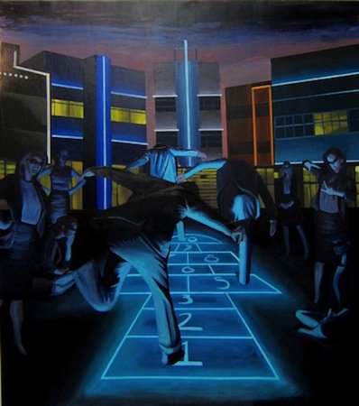 After Hours, by Austin Park, 2011, Acrylic on canvas