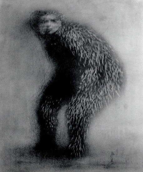 Untitled, by Antonia Andrioti, 2012, Charcoal on paper