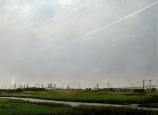 Near the Forbidden Zone, by José Anico, 2012, Oil on canvas