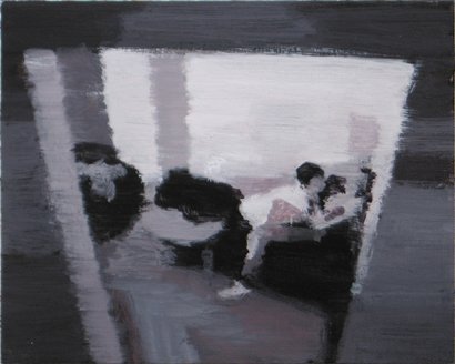 Untitled #6, by Michael Antkowiak, 2010, Oil on wood