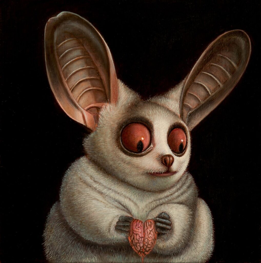 Gift of the Heart, by Jean Pierre Arboleda, 2016, Oil on wood