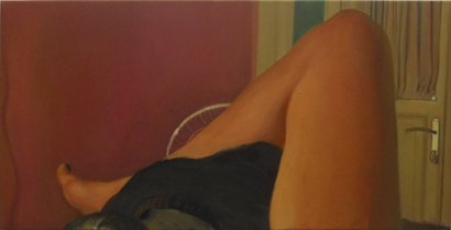 Pink Room 2, by Buket Atature, 2011, Oil on canvas