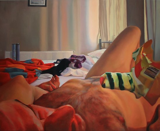 Pure Happiness, by Buket Savci Atature, 2012, Oil on canvas