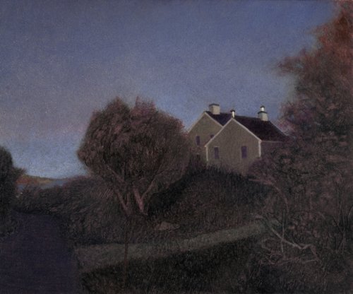 Bayberry Lane, by Tamalin Baumgarten, 2017, Oil on panel