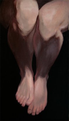 Tension, by Allana Benham, 2006, oil on panel