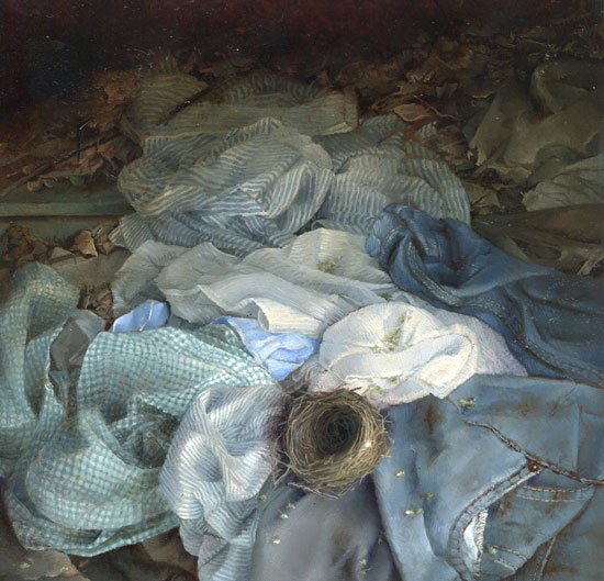 Inside Out, by Dina Brodsky, 2012, Oil on mylar