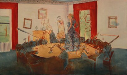 House of Commons, by Jaclyn Brown, 2008, oil on panel