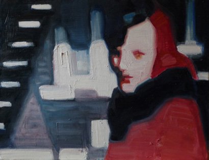 Red Riding Hood, by Claudia Butz, 2009, oil on canvas