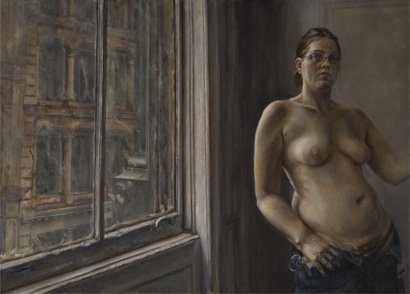 Carmichael Braun, Charis Shedding, by CJ Carmichael Braun, oil on linen