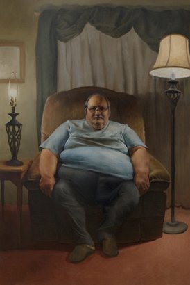 Untitled, by David Carpenter, oil on canvas