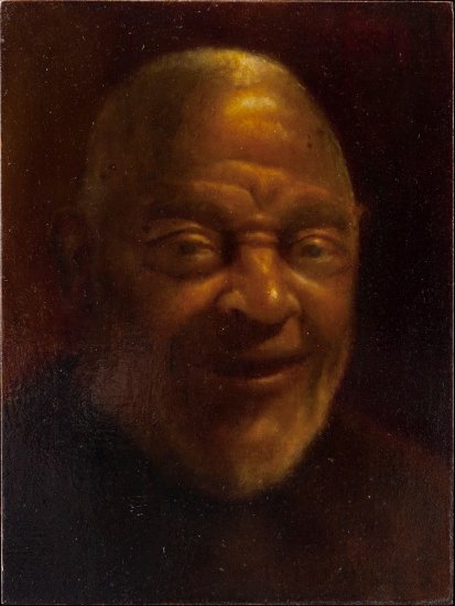 Papa, by Miguel Carter-Fisher, 2013, Oil on panel