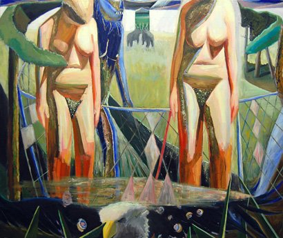 by Sang Yong Cho, 2009, oil on canvas, 2009