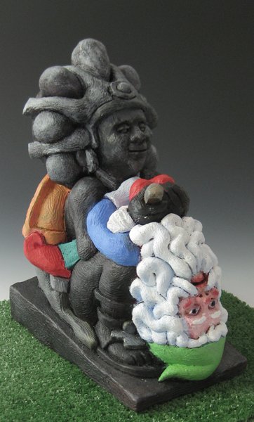 Maquette for Lawn Ornament for, by Luigi Cicala, 2012