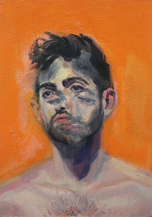 Refraction 3, by Tatiana Córdoba, 2015, Oil on paper