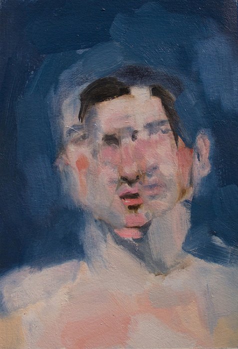 Refraction 1, by Tatiana Córdoba, 2015, Oil on paper