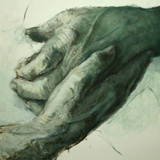 Momentary Expression #3, by Sarah Crumlich, 2012, Oil on panel