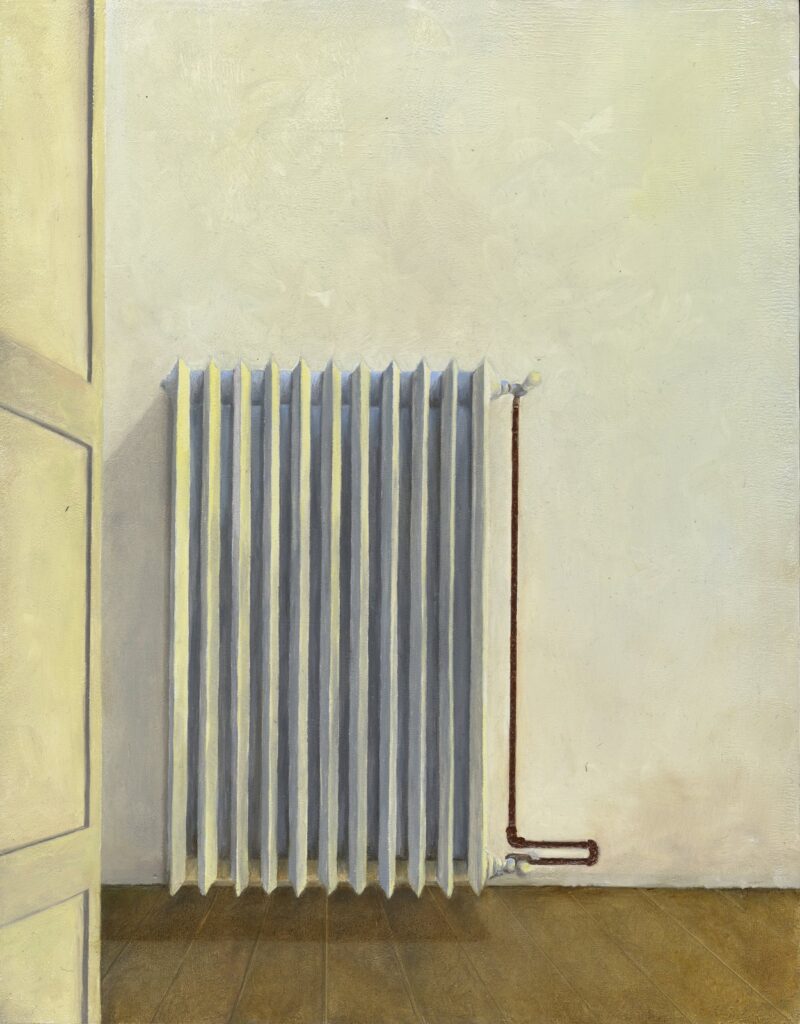 The Radiator, by Jaclyn Dooner, 2015, Oil on panel