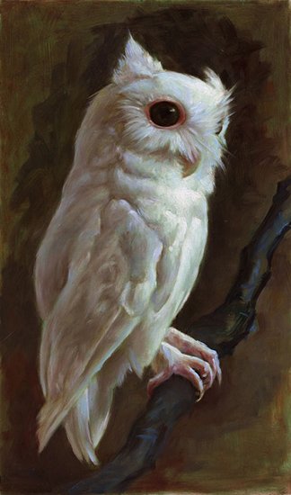 Banshee, by Shauna Finn, 2013, Oil on masonite
