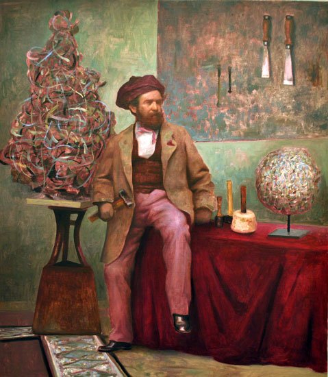 Refuse, by Steve Forster, 2012, Oil on linen