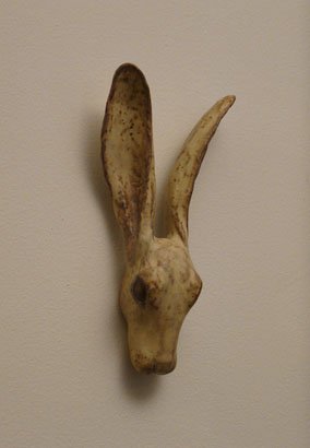 Trophy 1, by Dana Gannon, 2009, clay
