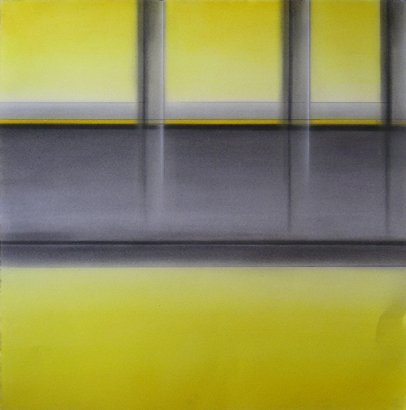 11 AM, by Isabelle Garbani, 2008, pastel on paper