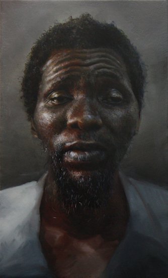 Tuki, by Nick Gebhart, 2014, Oil on panel