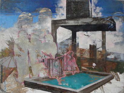 Fake Out, by Michael Gibson, 2008, oil on canvas