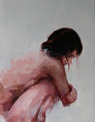 Hold, by Jane Hamill, 2009, oil on board