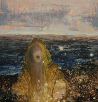 Lightening Bugs, by Amber Hay, 2011, Oil on panel