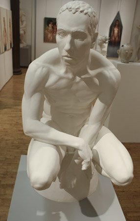 Polarity, by Brett F. Harvey, 2011, Plaster