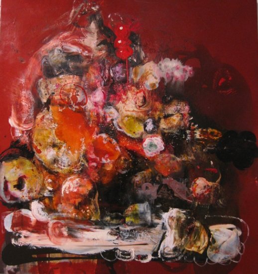 Proserpina, by Catherine Howe, 2013, Oil and encaustic on linen