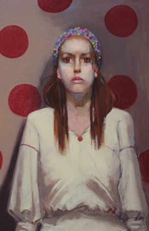 Polkadots, by Erin Hughes – Lakavathu, 2011, Oil on linen