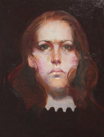 White Into Black, by Erin Hughes – Lakavathu, 2011, Oil on linen