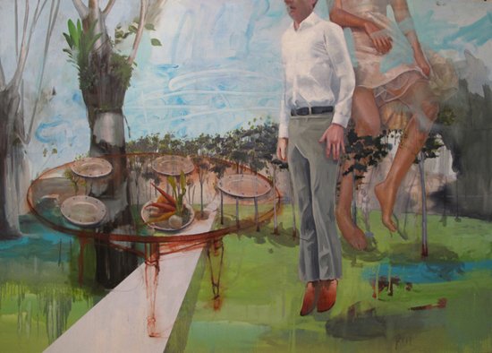 Difference and Disorder, by Caitlin Hurd, 2013, Oil on canvas