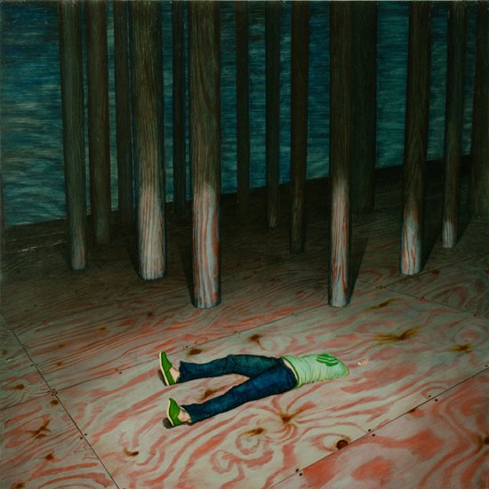 Early Spring, by John Jacobsmeyer, 2012, Oil on aluminum