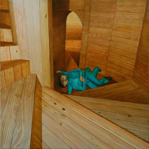 Goodbye Darling, by John Jacobsmeyer, 2012, Oil on aluminum