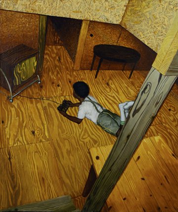 John Jacob-Jingle-Heimer-Schmidt, by John Jacobsmeyer, 2010, Oil on linen