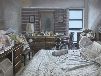 January, by Maya Brodsky, 2011, Oil on panel